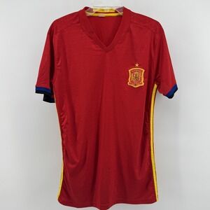 Spain Jersey Home football shirt 2015 2016 Boys Size XL‎ Red